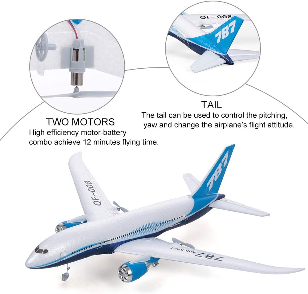 GoolRC QF008 787 Airplane Miniature Model Plane 3CH 2.4G Remote Control EPP Aircraft RTF RC Toy