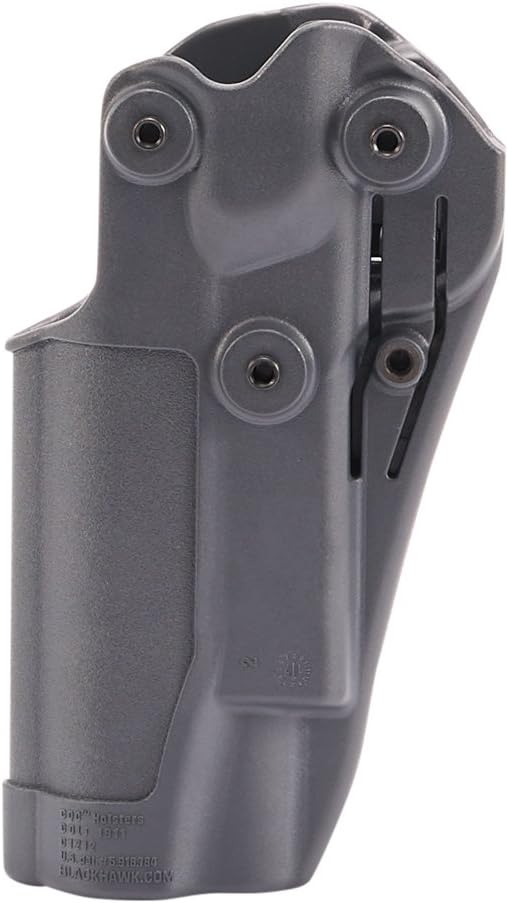 BLACKHAWK! Serpa CQC Gun Metal Grey Sportster Holster, Size 03, Right Hand