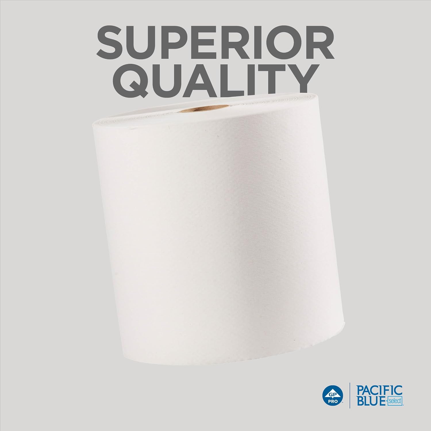 Georgia-PacificBlue Basic Paper Towel Rolls by PRO, White, 28706, 350 Feet Per Roll, 12 Rolls Per Case
