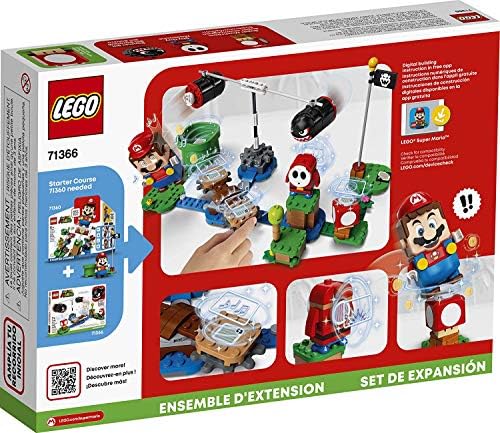 LEGO Super Mario Boomer Bill Barrage Expansion Set 71366 Building Kit