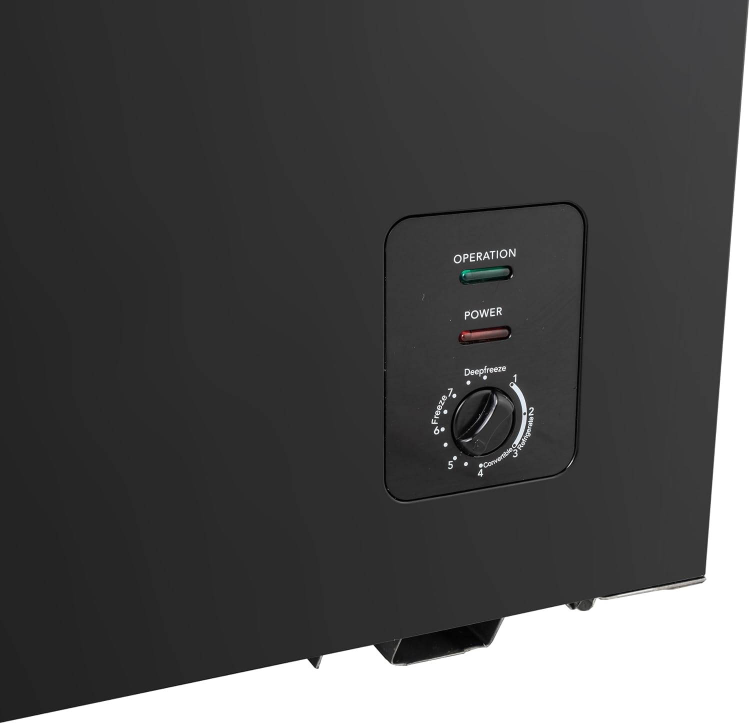 Arctic Chef, 7 Cu. Ft. Convertible Chest Freezer, Garage Ready Freezer or Refrigerator, Manual Defrost Chest Freezer with External Temperature Control
