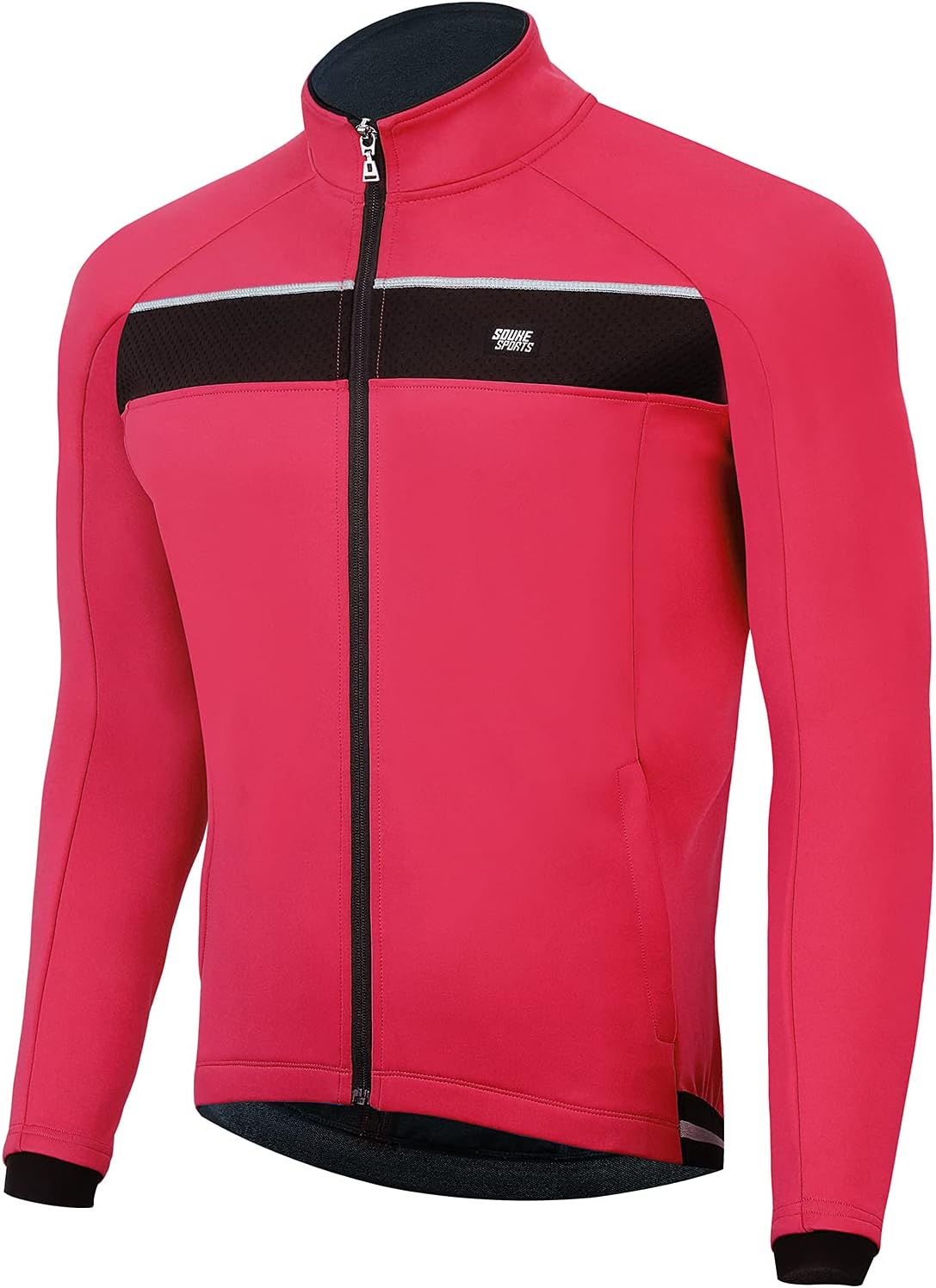 Souke Sports Men's Winter Cycling Jacket Windproof Thermal Bike Jacket