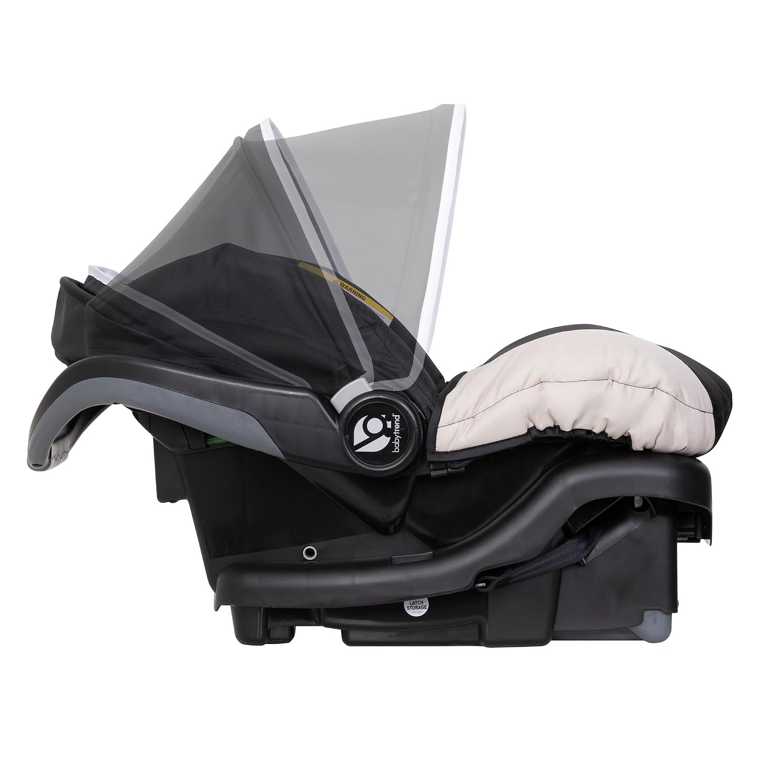 Baby Trend Ally Newborn Baby Infant Car Seat with Cover and Harness, Khaki