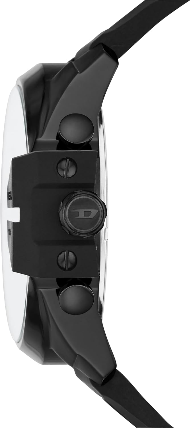 Diesel Mega Chief Watch for Men, Chronograph Men's Watch