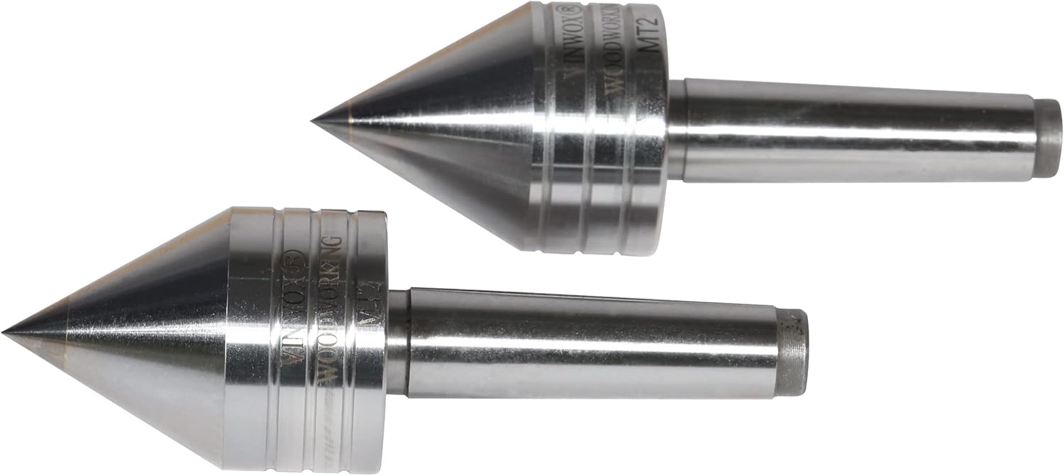 4INCH 4-Jaw Self-Centering Wood Lathe Chuck, 2" Round Jaw Mounted, 1"x8TPI thread & 3/4"x16TPI Adapter, T Allen Wrench, Screw Chuck, SCR4-4