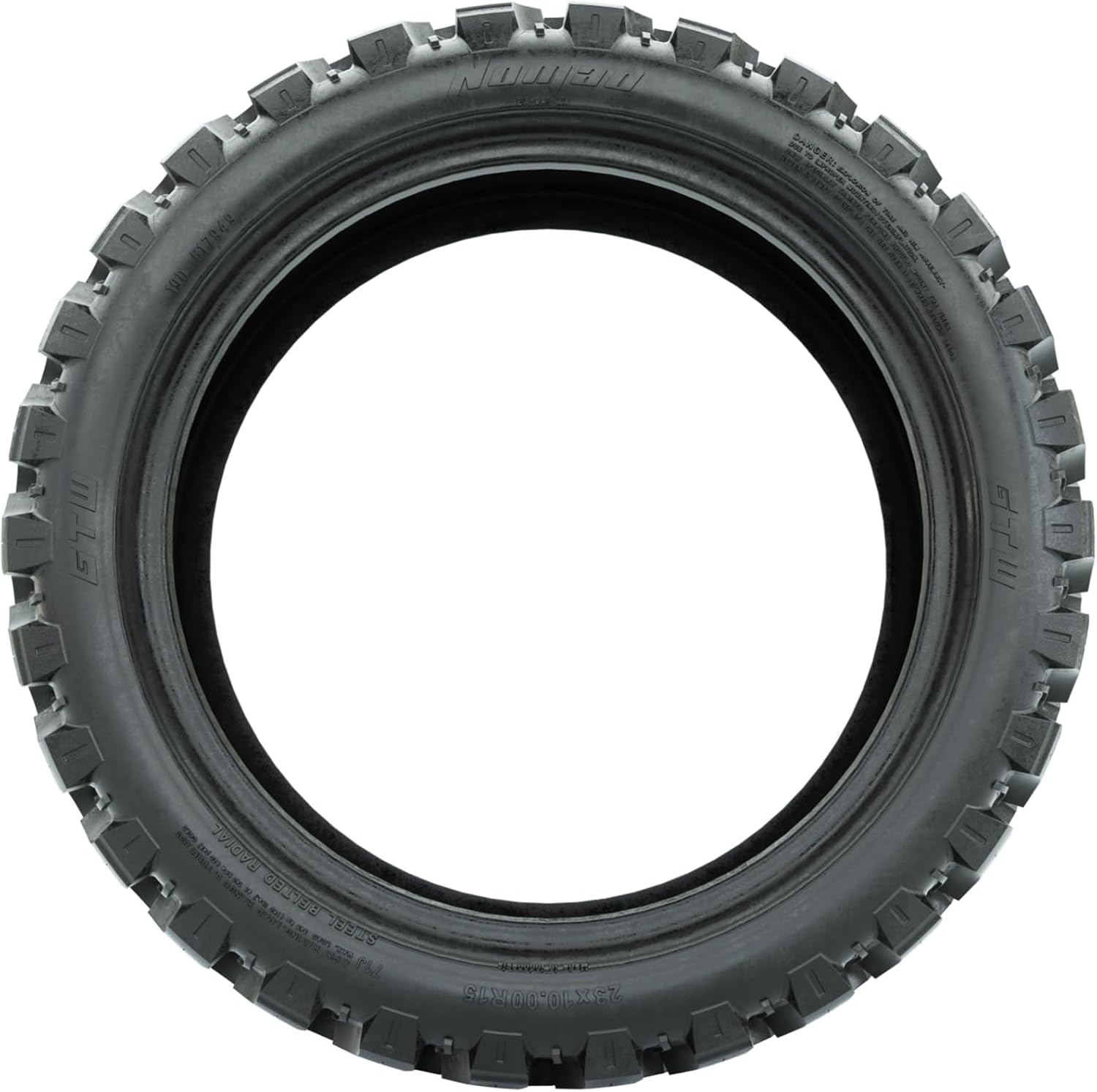 GTW Nomad 22 Inch All Terrain Radial Golf Cart Tire | 22x11-R12 | Steel Belted Radial Construction | Lift Kit Required | Universal Fitment for 12