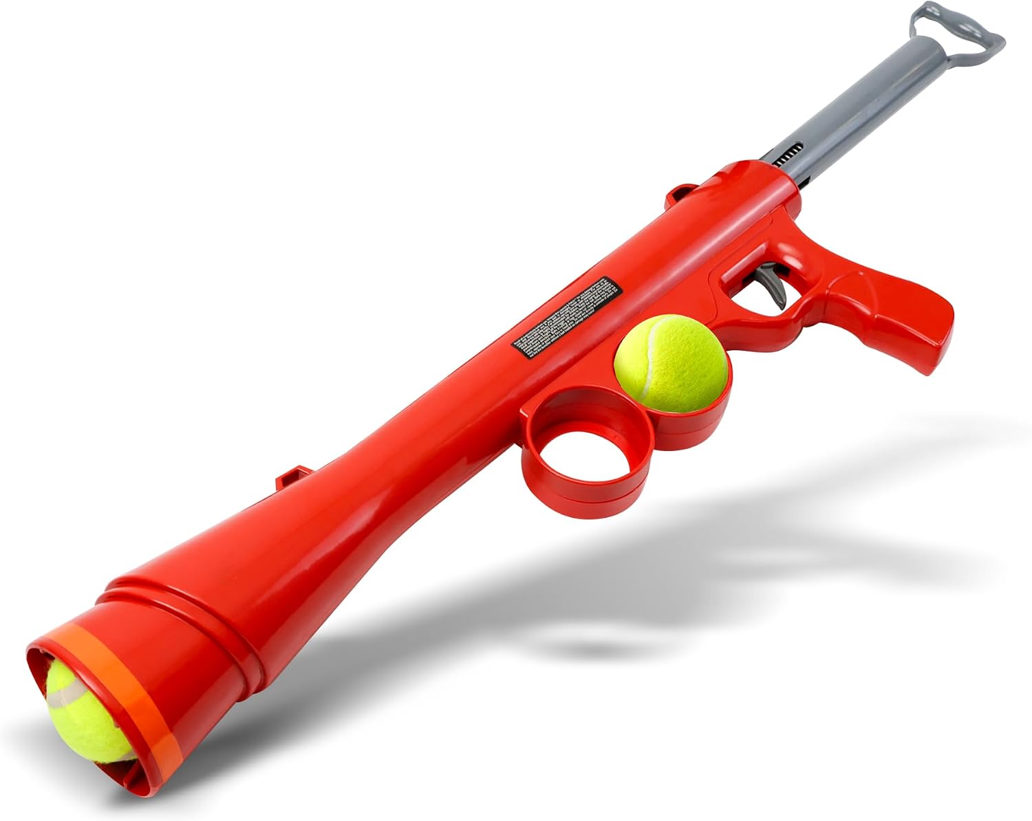 SPOT Launch & Fetch Tennis Ball Launcher Dog Toy | Interactive Dog Fetch Toy Launches Up to 65 Feet | Hands-Free Pickup | Includes 2 Tennis Balls &