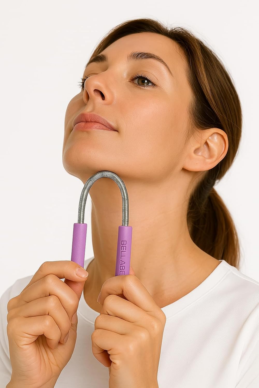 Bellabe Facial Hair Remover for Women, Made in USA, Spring Hair Remover for Face and Chin