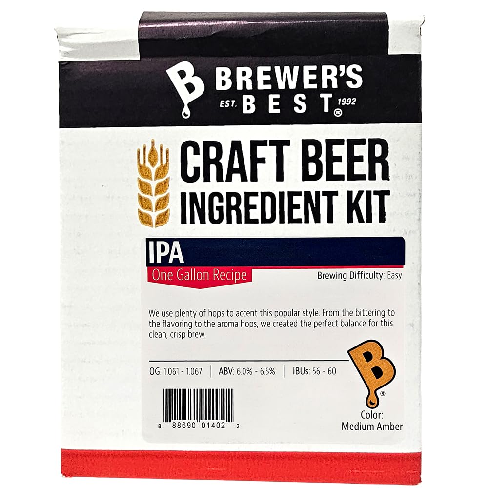 Home Brew Ohio One gal Beer Ingredient Kit IPA(India Pale Ale)