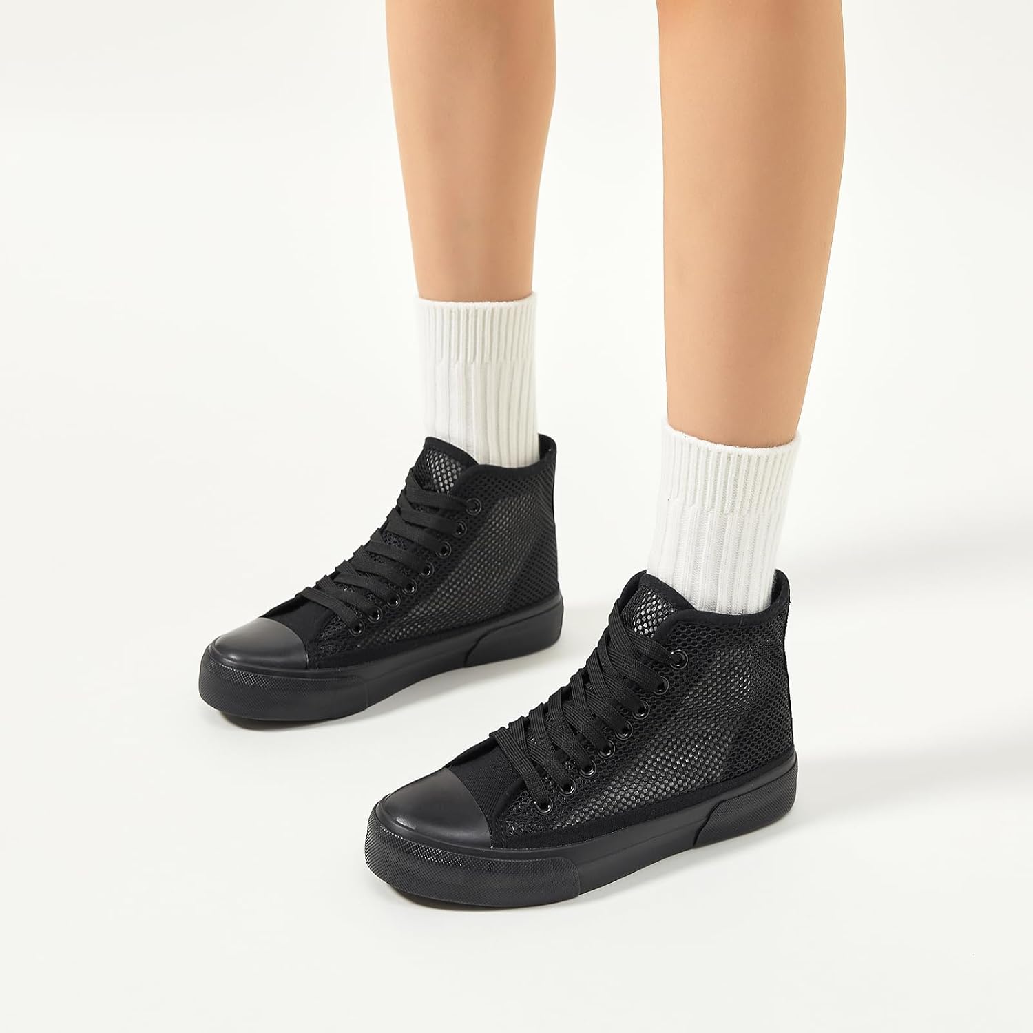 hash bubbie High Top Canvas Sneakers Fashion Walking Shoes