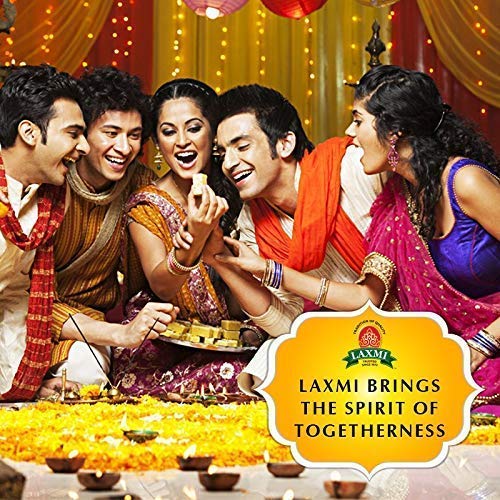 Laxmi Brand, Extra Long Grain Basmati Rice, Free Saffron Included, Made Pure, Made Fresh, Tradition of Quality Since 1972, House of Spices