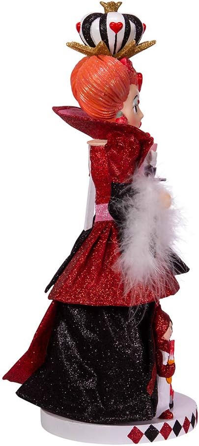 Kurt S. Adler 17.5-Inch Hollywood Queen of Hearts Nutcracker