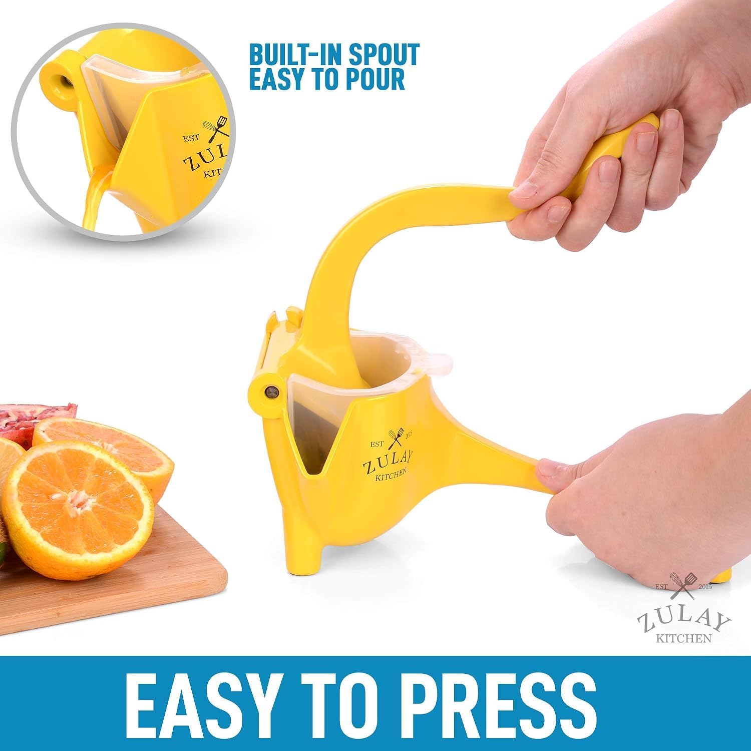 Zulay Kitchen Manual Fruit Juicer
