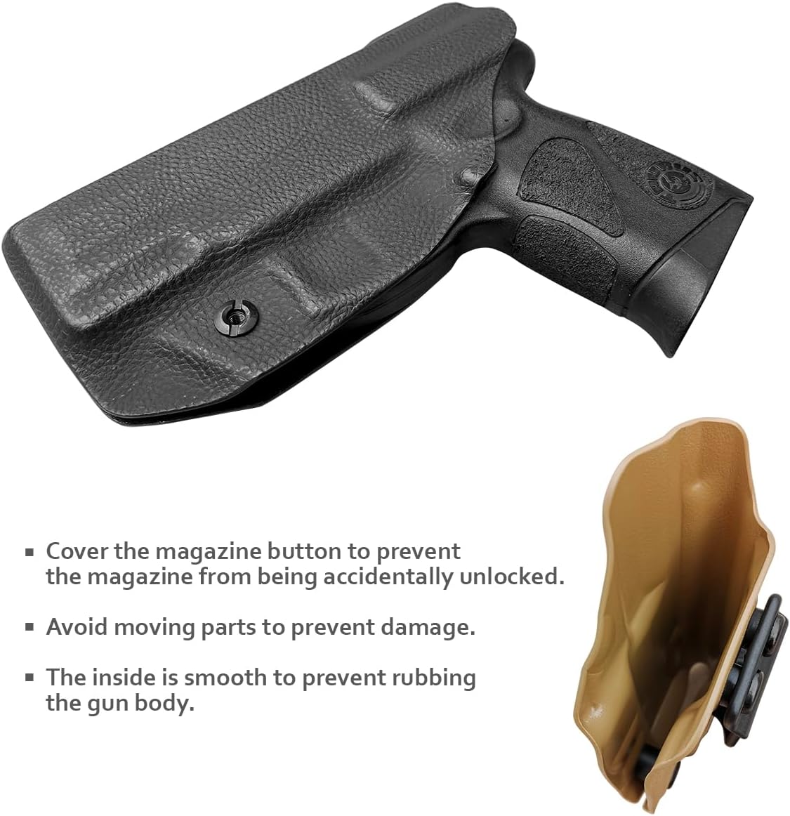 Taurus G3C G2C Holster IWB Kydex Holster Taurus G3C / G2C / G2S / PT111 / PT140 9mm/.40- Inside Waistband Concealed Carry