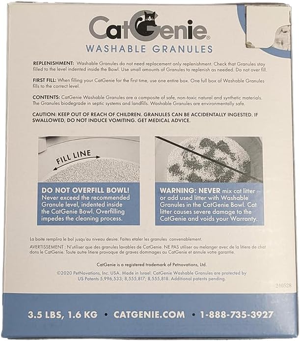 CatGenie Washable Granules 3 Pack