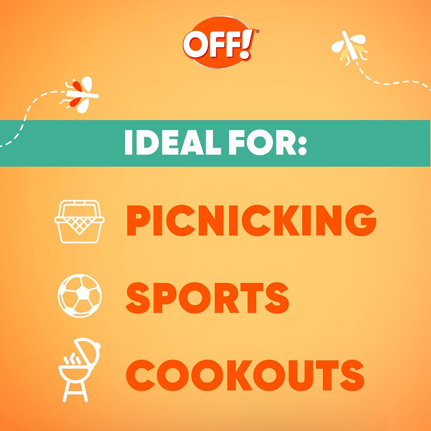 OFF! Family Care Mosquito & Tick Repellent Aerosol, Bug Spray Containing 15% DEET, Smooth & Dry Bug Spray, 4 Oz (Pack of 2)