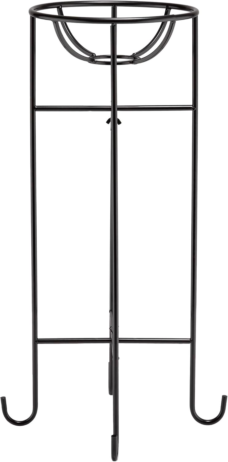 Alpine Corporation 12" Tall Indoor/Outdoor Roman Column Gazing Globe Display Stand
