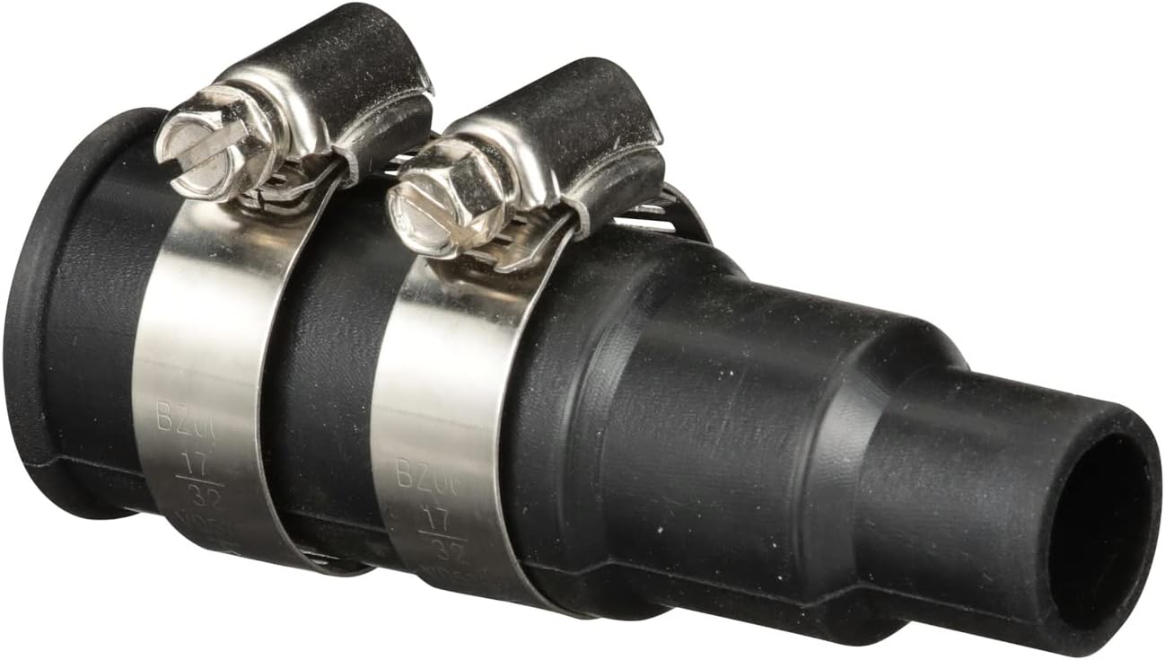 Waste King Legend Series 1 HP Continuous Feed Garbage Disposal with Power Cord - (L-8000) & Garbage Disposal Dishwasher Connector Kit - 1023