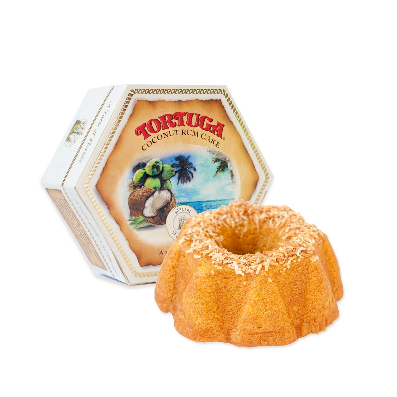 TORTUGA Provenance Rum Cake Variety Pack – 4 oz. - 6 Pack - The Perfect Premium Gourmet Gift for Stocking Stuffers, Gift Baskets