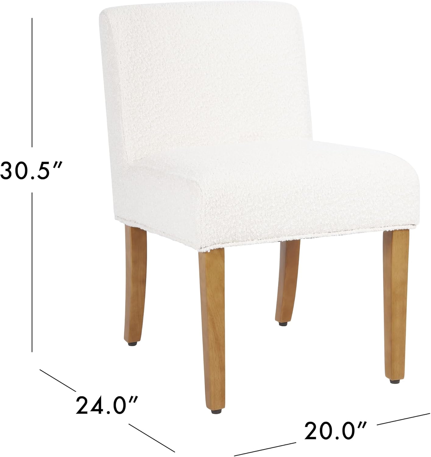 HomePop Parsons Dining Chair - Red & Gold Damask (Single Pack)