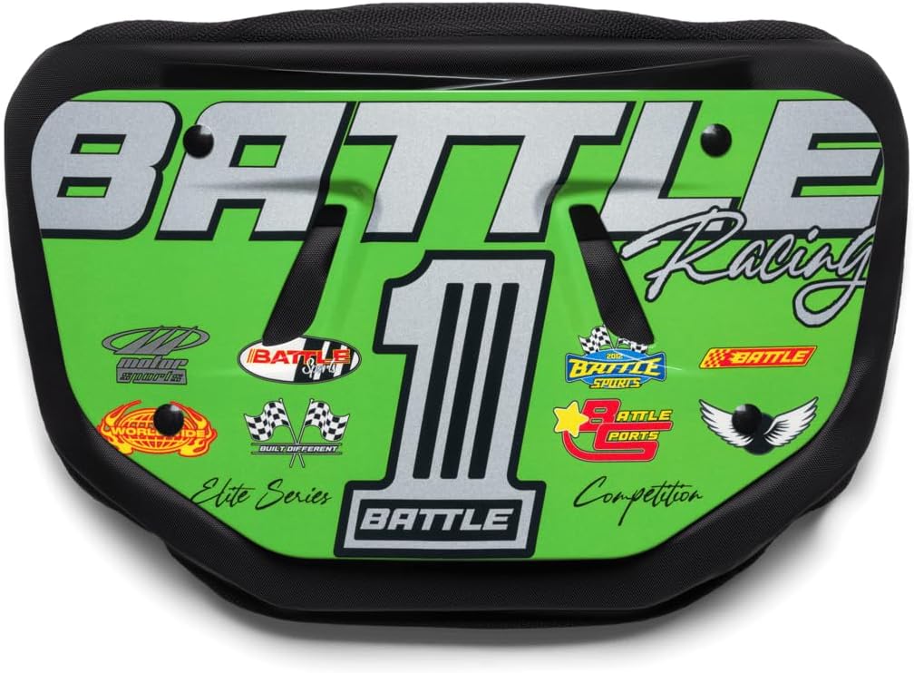 Battle Sports Novelty Football Back Plate, Kids, Adults