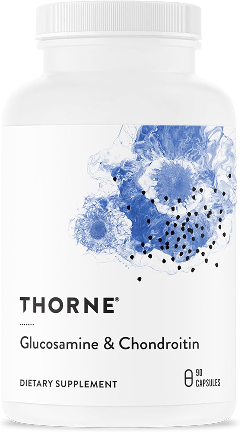 THORNE Glucosamine & Chondroitin, Sulfate Formula, 90 Capsules | Supports Joint Function, Mobility & Normal Cartilage Formation