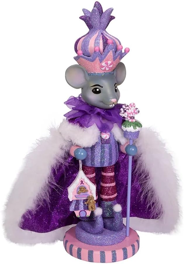 Kurt S. Adler 15-Inch Hollywood Sugar Plum Mouse King Nutcracker