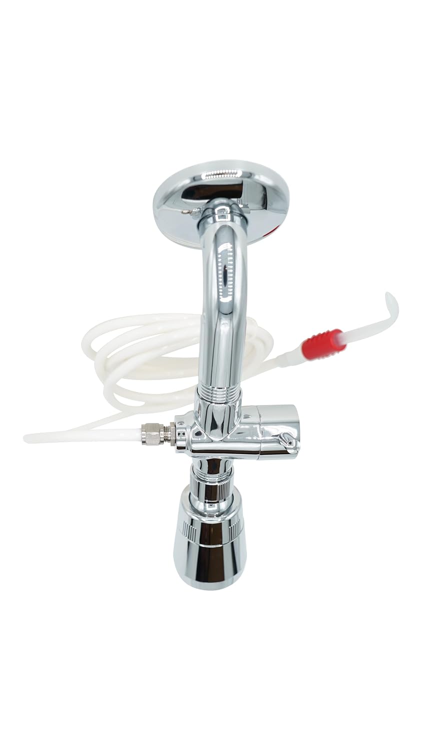 Oral Breeze ShowerBreeze | Oral Irrigator | Water Flosser | Cleaner for Braces, Gums, Implants | Shower-Powered, No Batteries
