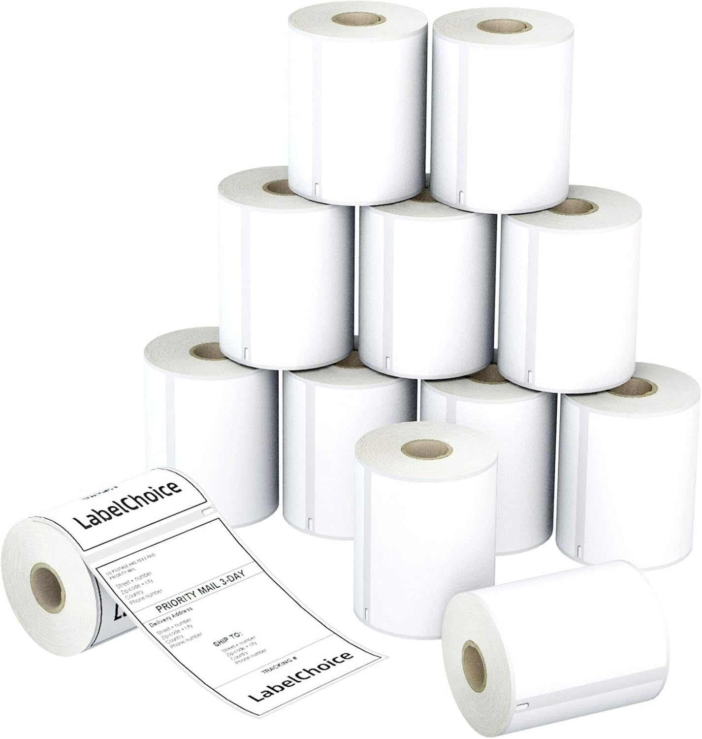 3600 Labels Replacement Compatible for Dymo 30256 2-5/16" X 4" Shipping Labels (Not for Dymo 550, 5XL)