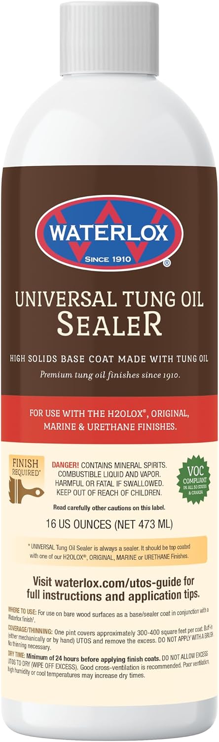 Waterlox Universal Tung Oil Sealer, 1 Quart