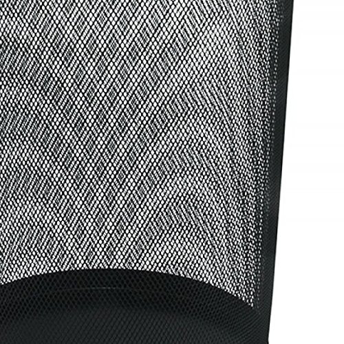 Q-Connect KF00871 Waste Paper Bin Metal Black Round 19 litres