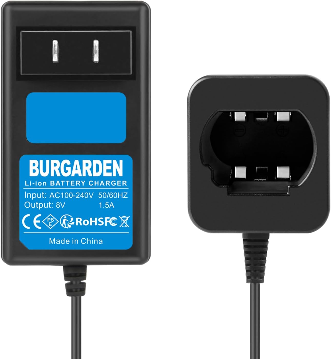 8V Charger Compatible with Dewalt DCB080 DCF680N1 | DW4390 DCF682 DCF680N2 DCF680G2 DCB095 Fit for Dewalt 8v Pod Style Li-Ion Battery