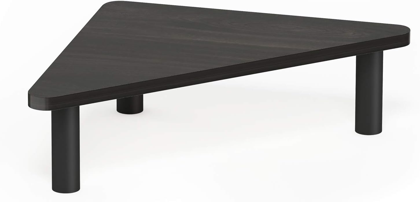 FURINNO Turn-N-Tube Monitor Stand, French Oak Grey/Black