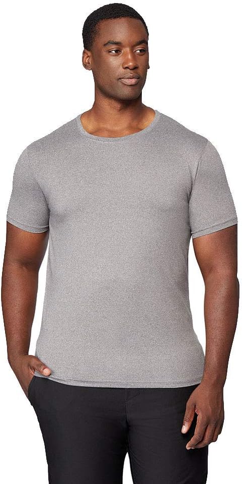 32 Degrees Men's Cool Classic Crewneck T-Shirt, Anti-Odor, Quick Drying, 4-Way Stretch