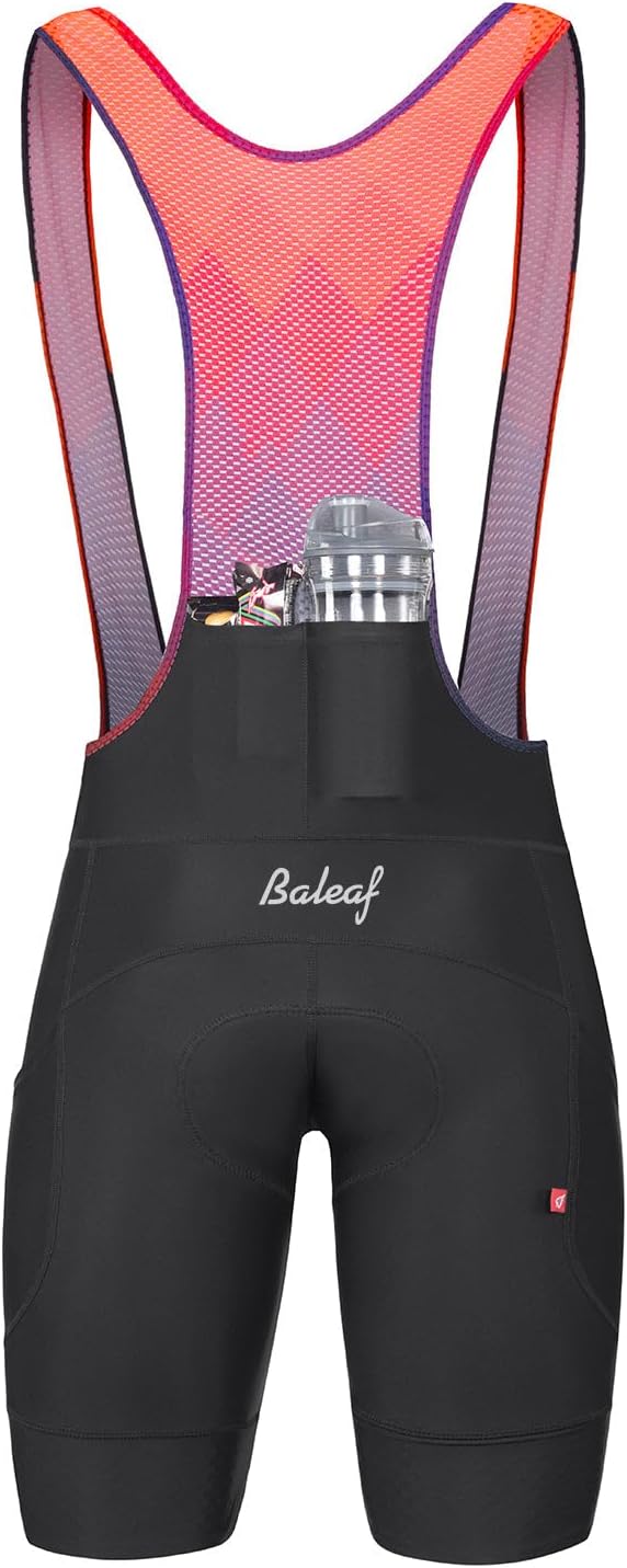 baleaf Mens 4D Padded Cycling Bib Shorts Bicycle Biking Bibs