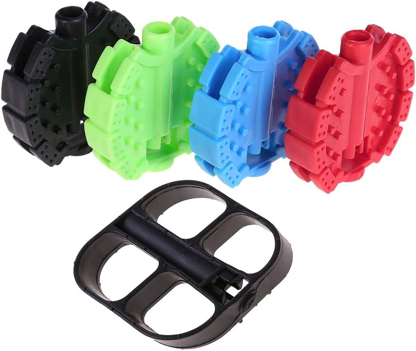 Bicycle Pedal Children Bike Tricycle Replacement Cycling Tools Non Slip 1 Pair #Black