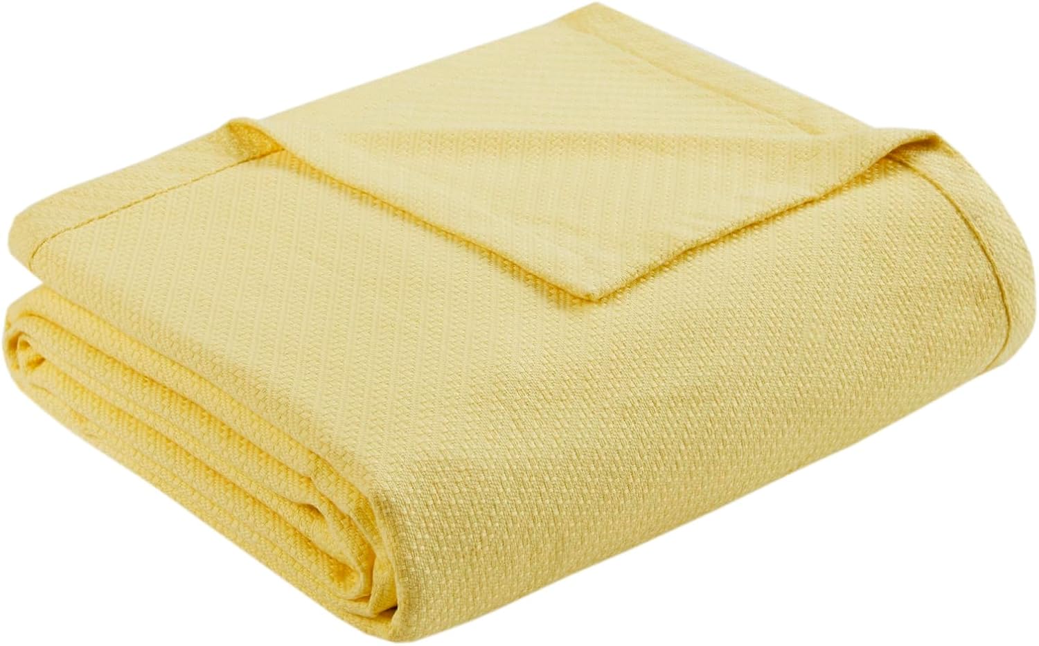 Madison Park Liquid Cotton Luxury Blanket Premium Soft Cozy 100% Ring Spun Cotton For Bed , Couch or Sofa, Full/Queen, Light Blue | Breathable Fabric for Bed or Couch, Diamond Pattern, Lightweight, OEKO-TEX Certified