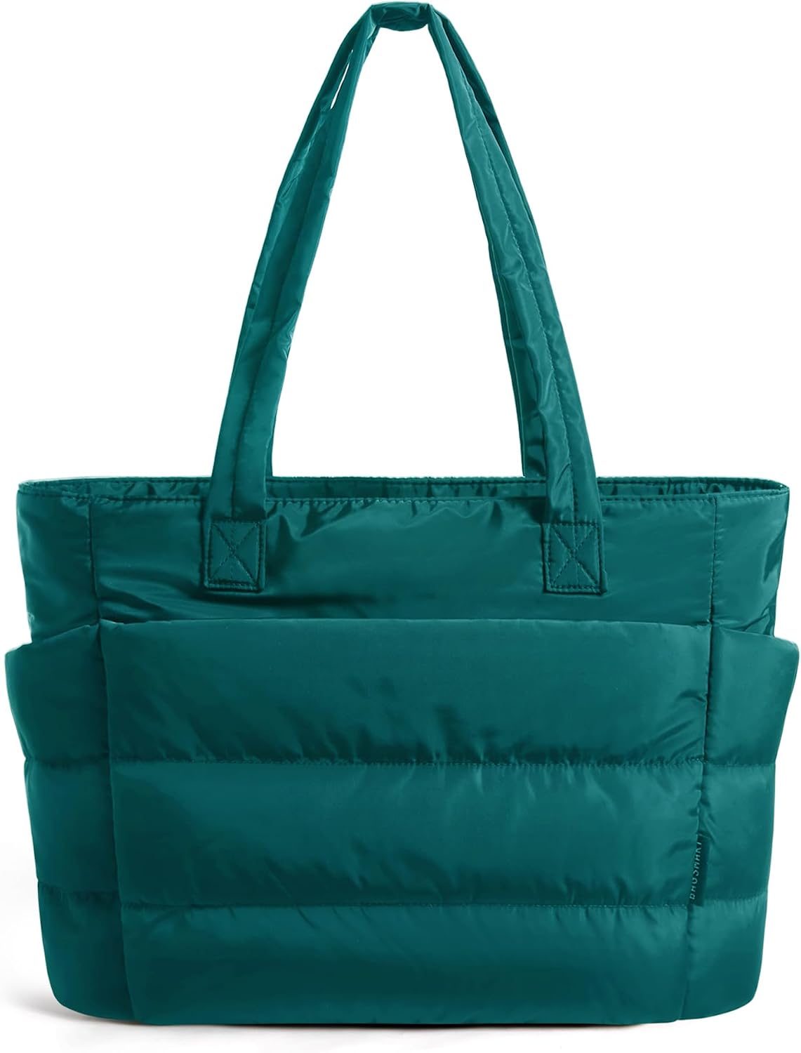 BAGSMART Tote Bag for Women, Lightweight Puffy Tote Bag with Compartments Shoulder Bag Handbag for Travel, Work, Gym | Lightweight