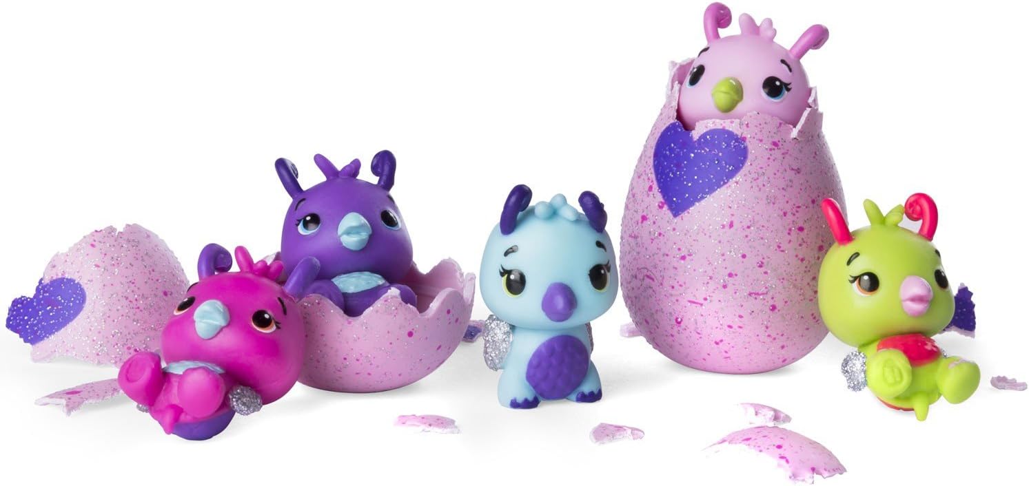 Hatchimals Colleggtibles Exclusive Season 2 Burtle Collectors 4-Pack + Bonus