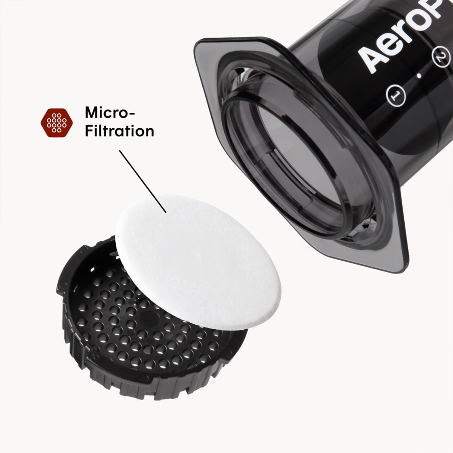 AeroPress Original Coffee Press, French Press, Pour-Over & Espresso Style | All-in-One Manual Coffee Maker, 2-Minute Brew, Less Bitterness, More Flavor, Portable, Travel & Camping
