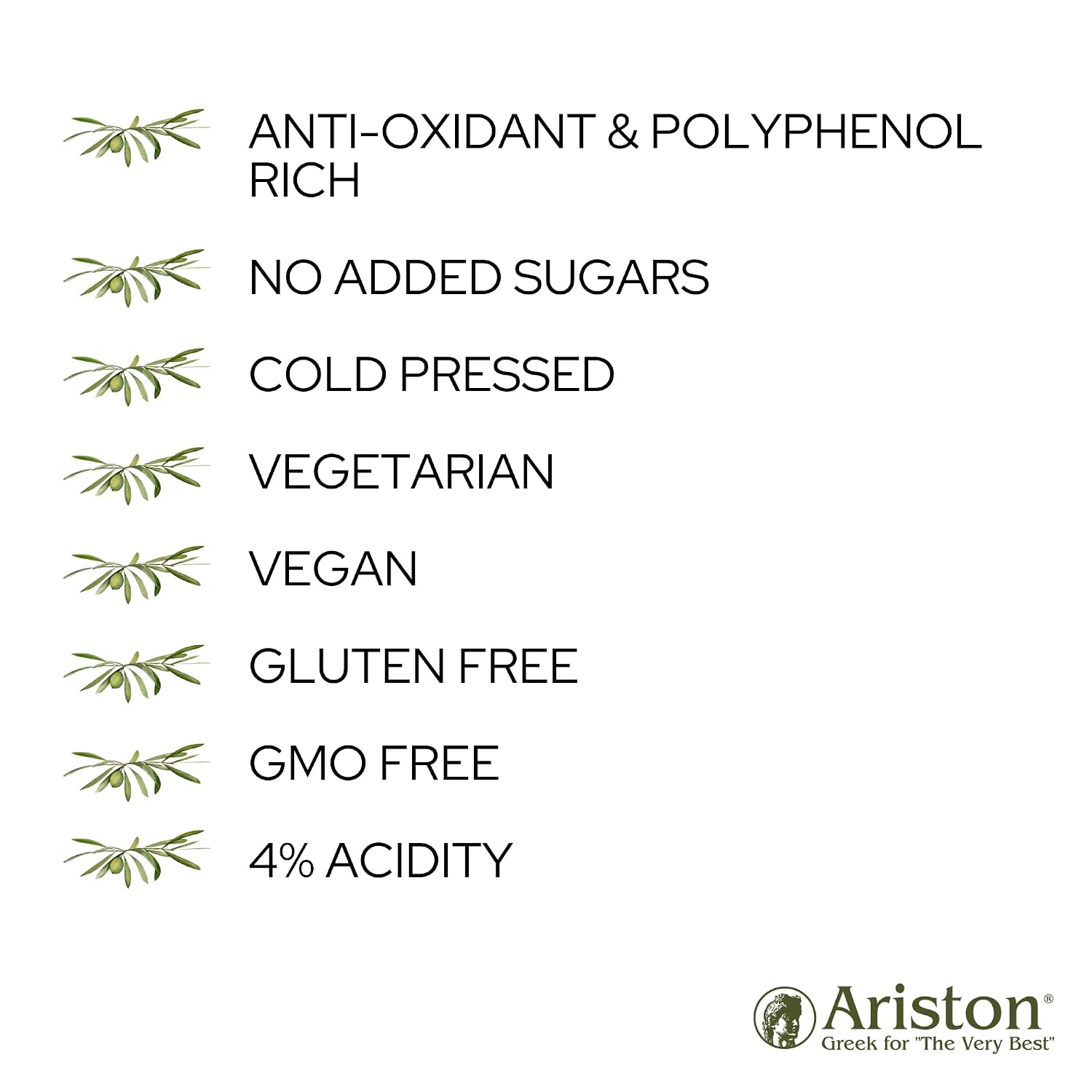 Ariston Organic Greek Olive Oil Extra Virgin, Lemon Infused, 8.45 Fl Oz | Cold Pressed Olive Oil Bottle from Greece for Cooking, Salad Dressing, Marinade & Bruschetta, Everyday Kitchen Use