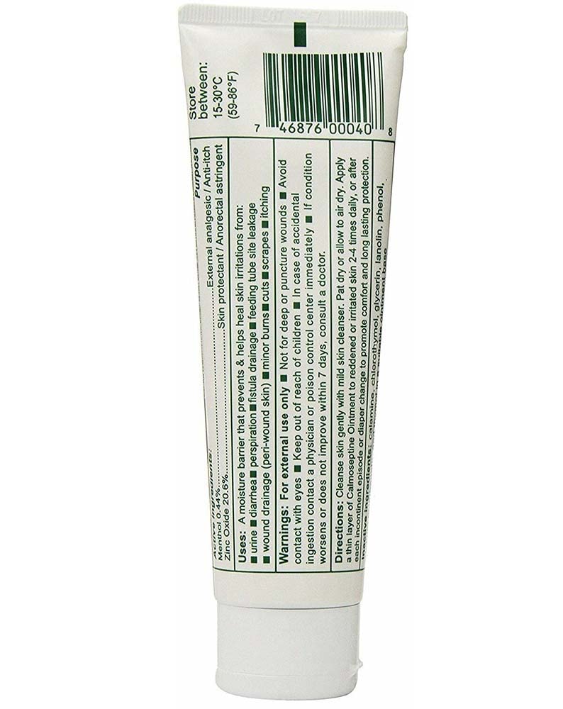 Calmoseptine Moisture Barrier Skin Ointment - 4 oz, Pack of 2