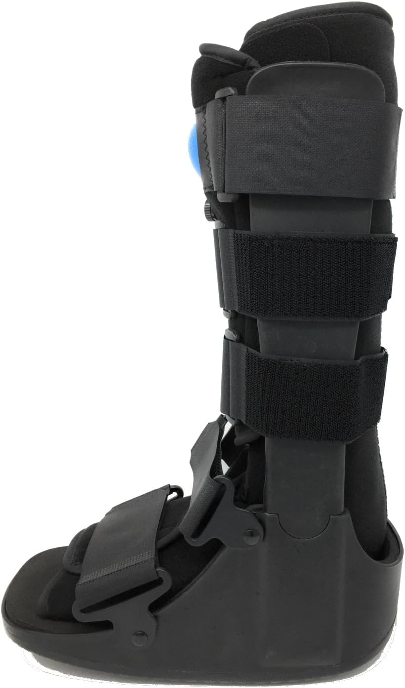 OTC Walker Boot Delux Short Low Top Leg Cast, Black, X-Small