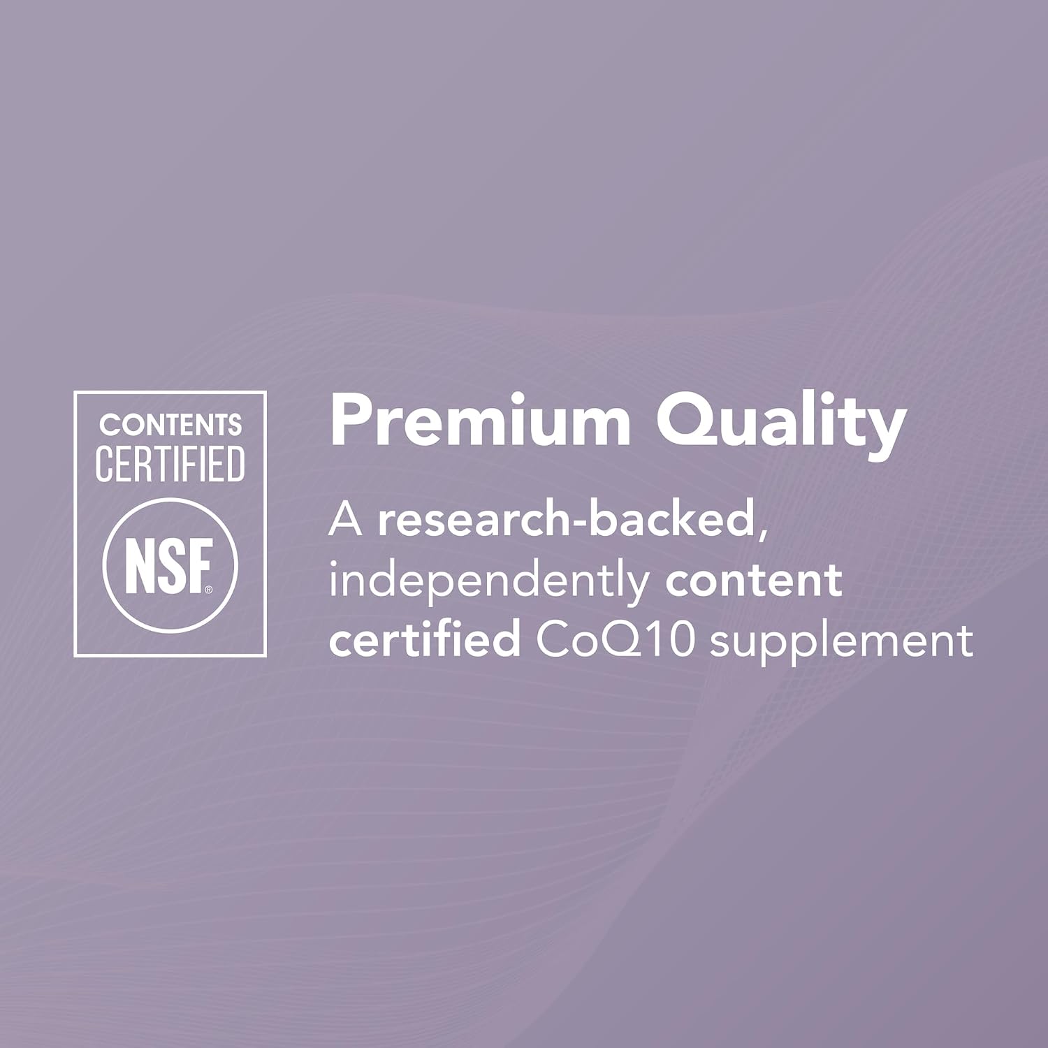 Theralogix NeoQ10 Coenzyme Q10 Supplement - Heart Health & Fertility Support - CoQ10 Fertility Supplement for Men & Women* - NSF Certified - 90