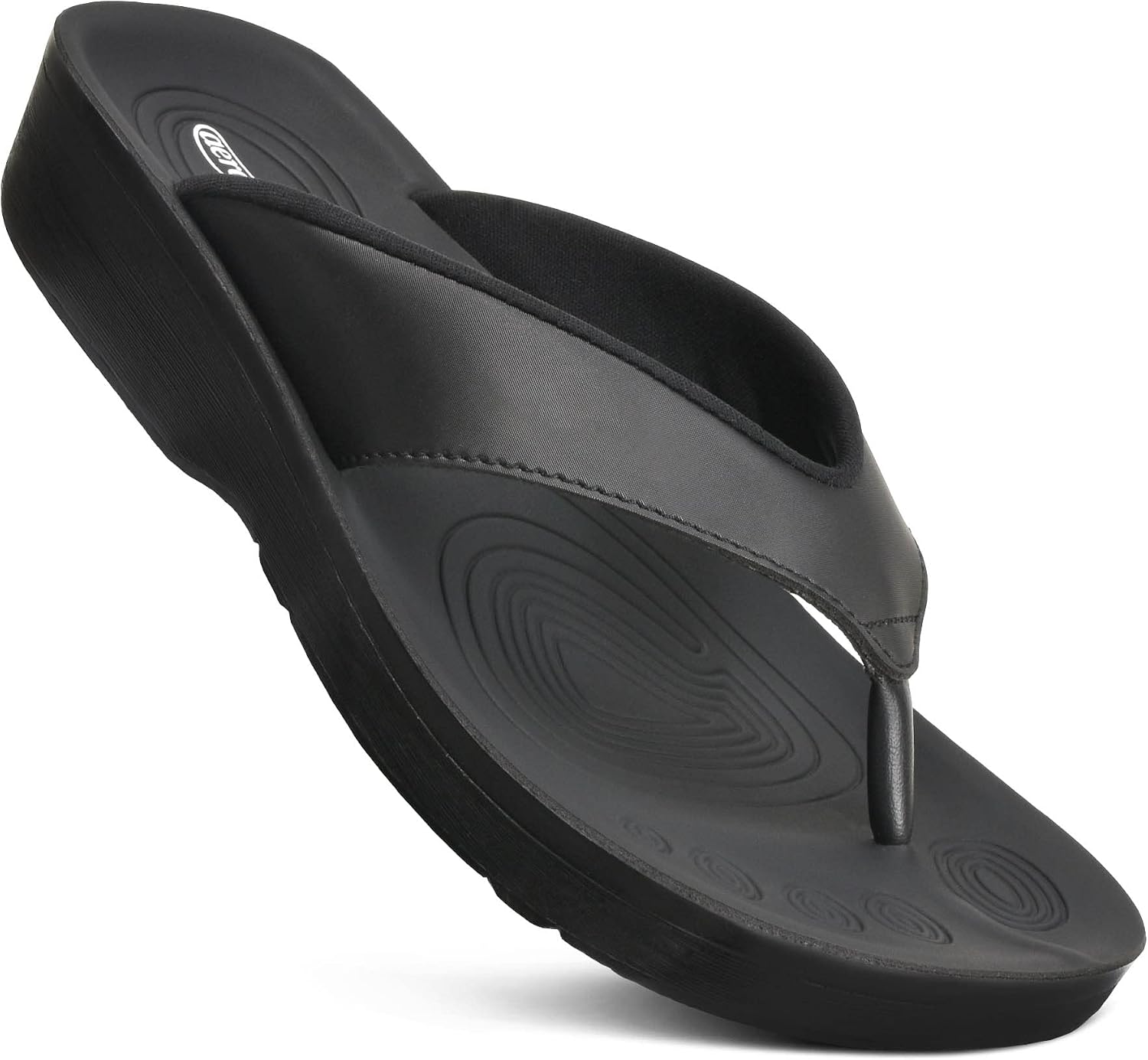 AEROTHOTIC Comfortable Arch Support Flip Flops for Women Orthotic Sandals