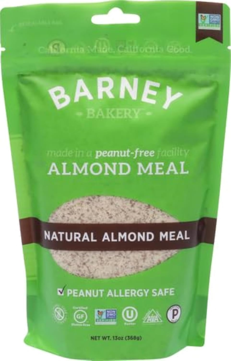 Barney Butter Almond Flour, 13 Ounce, Non-GMO, Gluten Free, Keto, Paleo, Vegan