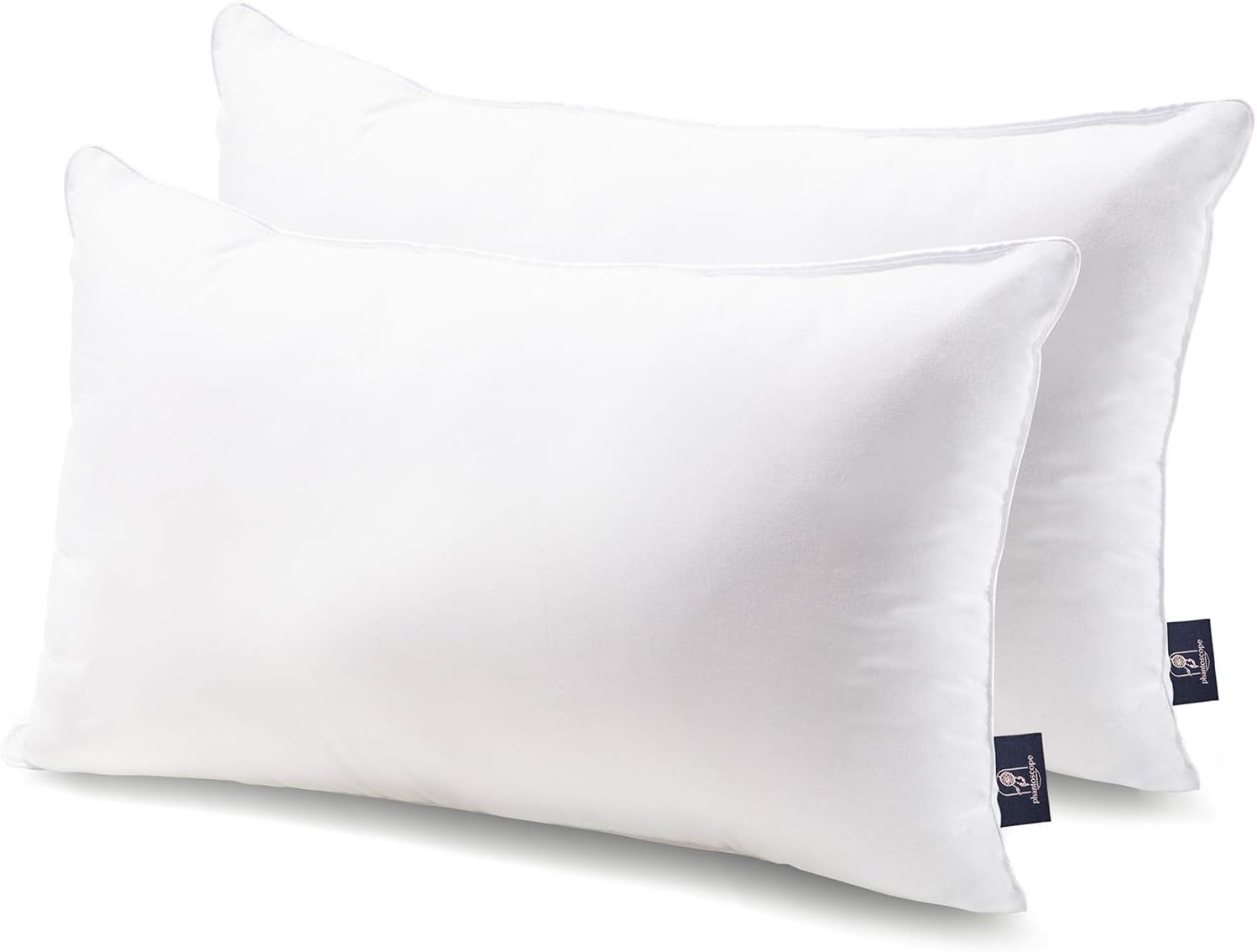 Phantoscope Throw Pillow Insert with 100% Cotton Cover, 26x26 Inch, 1 Pack