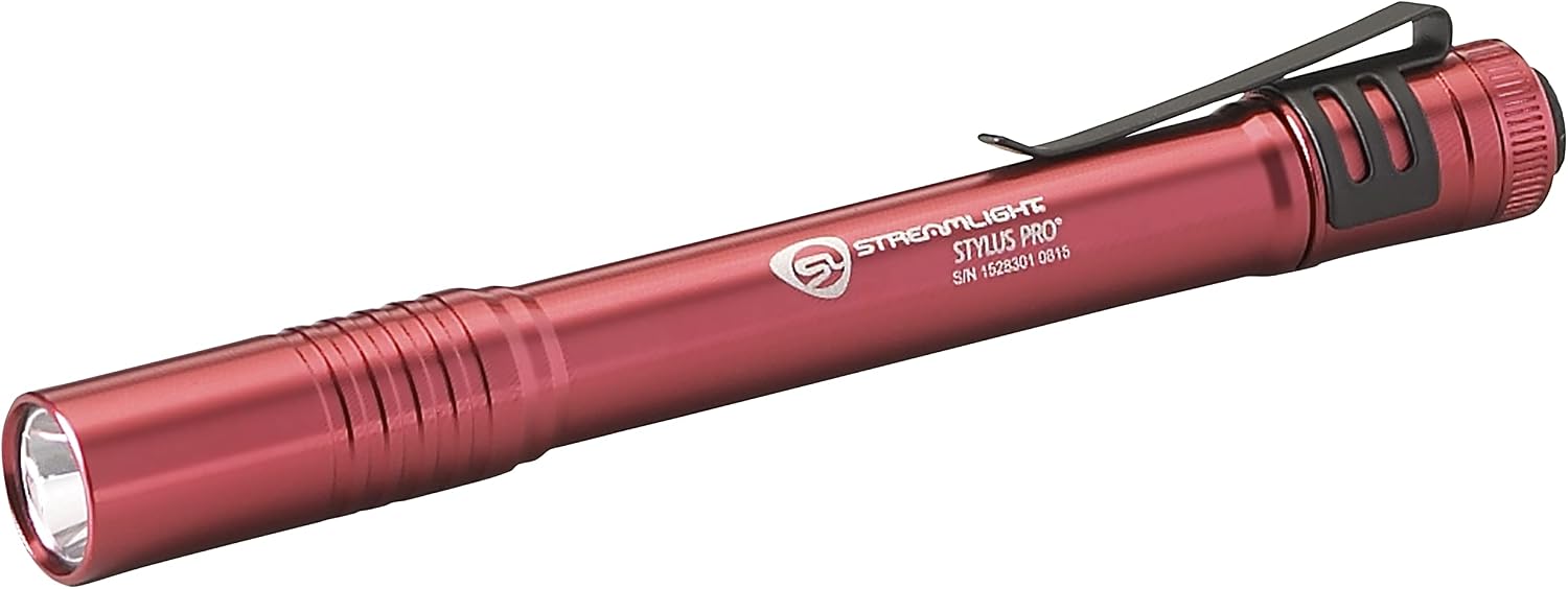 Streamlight 66149 Stylus Pro UV LED Penlight with Holster, Black