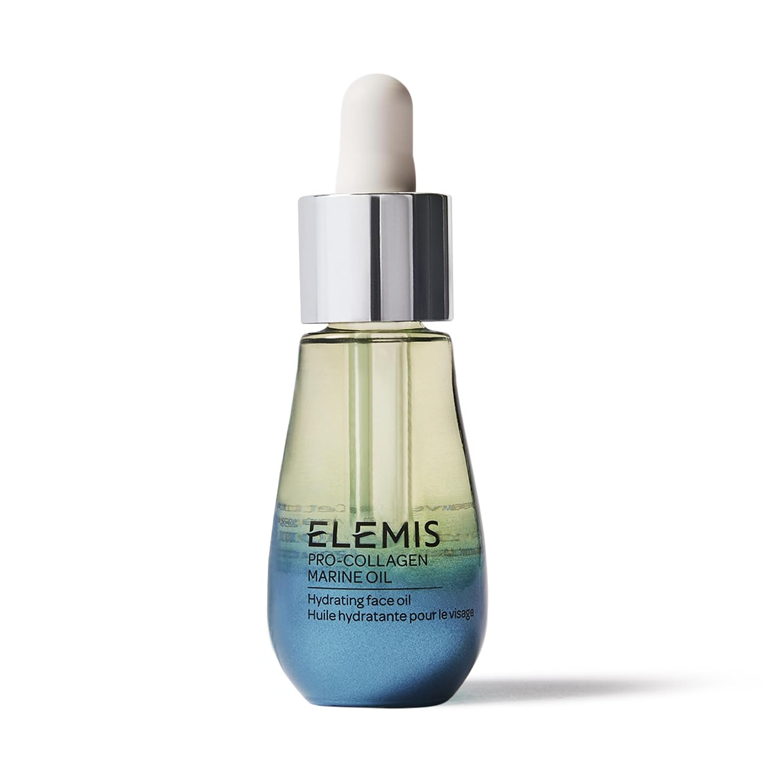 ELEMIS Pro-Collagen Marine Oil 15ml, Lightweight Face Oil To Hydrate, Nourish & Improve Skin Texture | Lightweight anti-aging face oil to hydrate