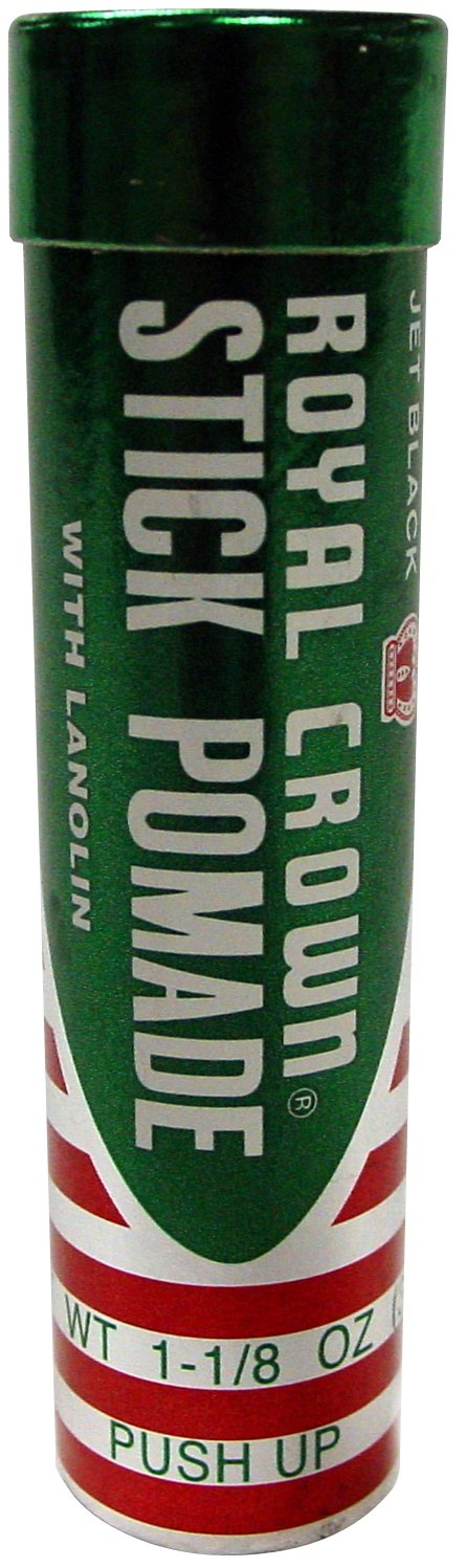 Stock Pomade Jet Black 1.2 oz. (Pack of 2)